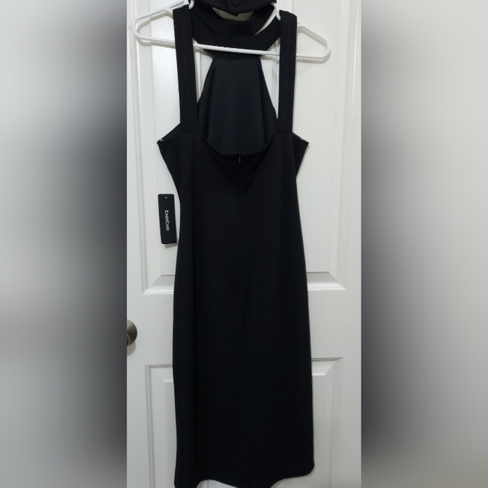 NWT Bebe Elegant Black Dress Size 10